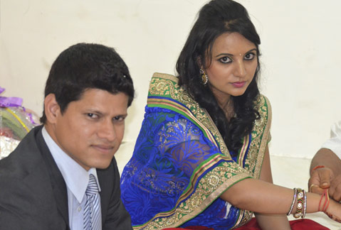 Neelam and Himanshu Panwar